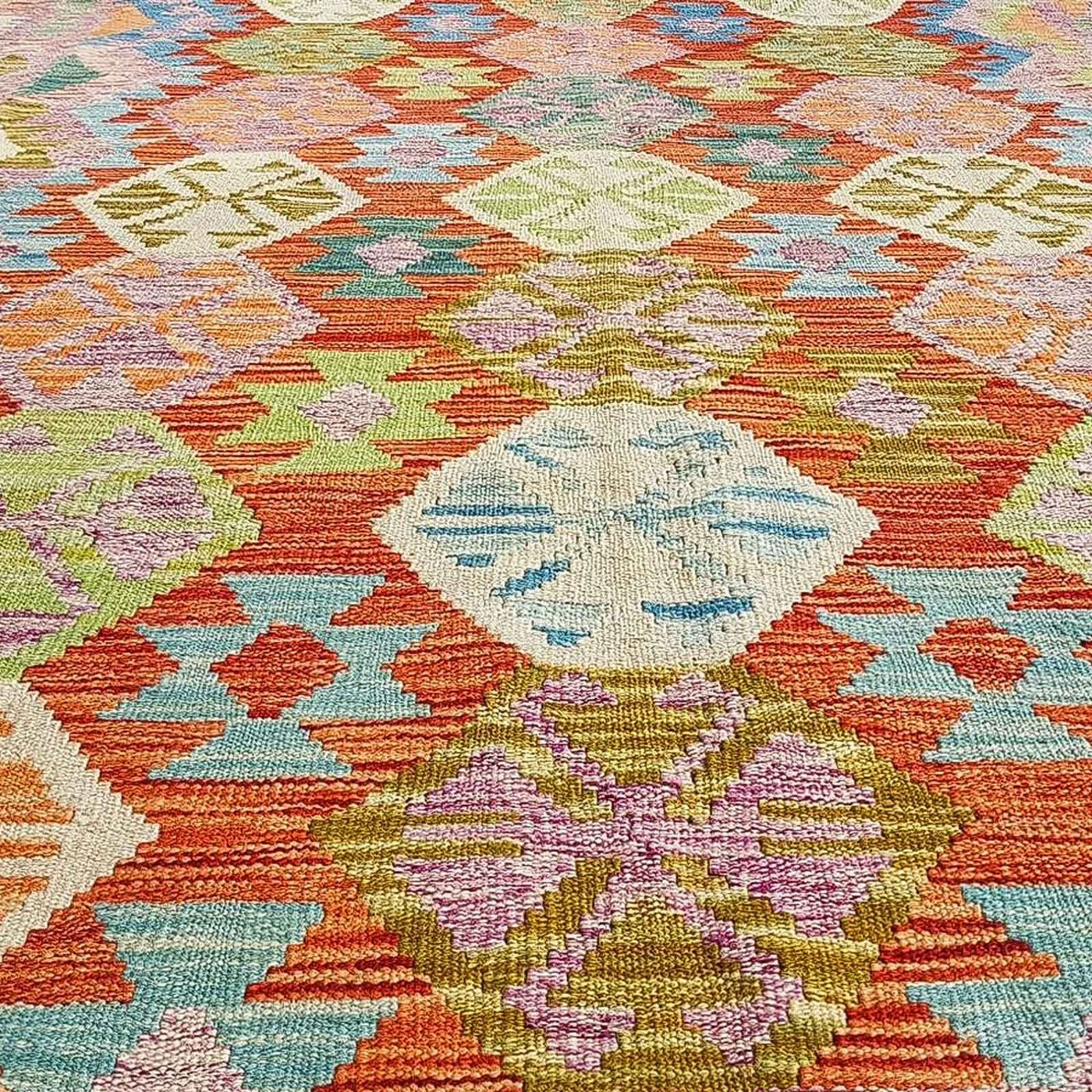 Kilim Maimana Tapete 300x206cm - Tapete de lã
