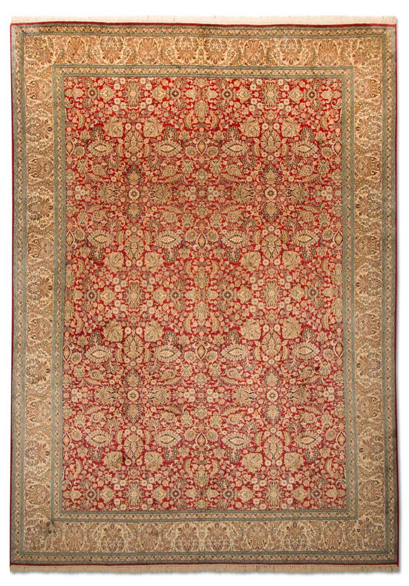 Seda da Caxemira Tapete 311x211cm - Tapete Oriental
