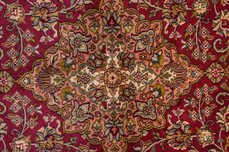Seda da Caxemira Tapete 218x157cm - Tapete Oriental