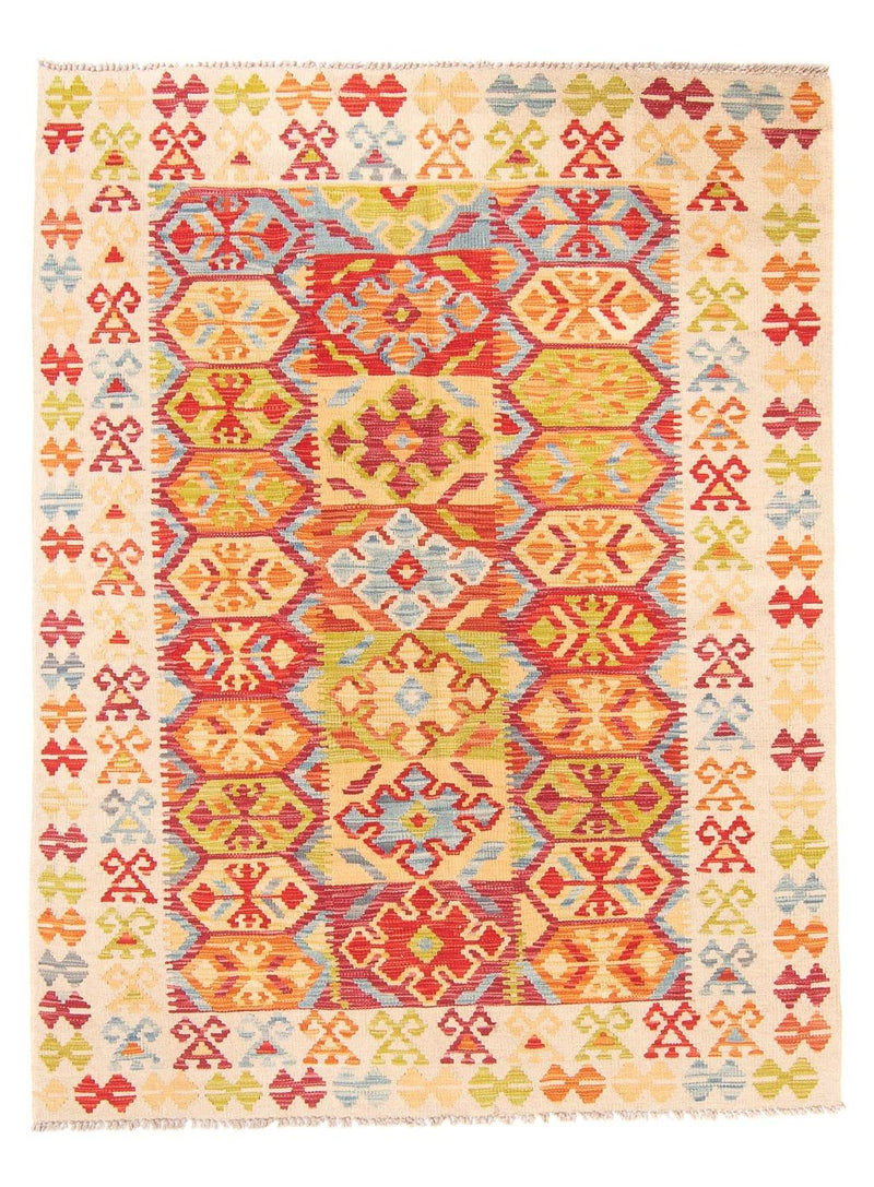 Kilim Maimana Tapete 199x156cm - Tapete de lã