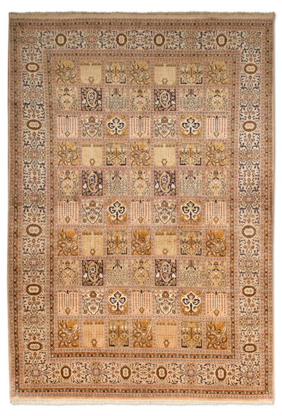 Seda da Caxemira Tapete 157x240cm - Tapete Oriental