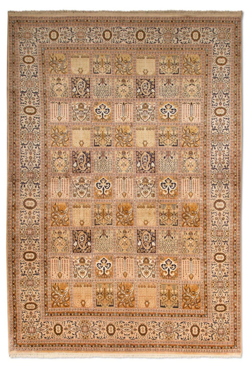 Seda da Caxemira Tapete 240x157cm - Tapete Oriental