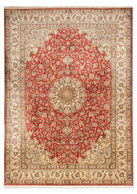 Seda da Caxemira Tapete 218x156cm - Tapete Oriental – product image