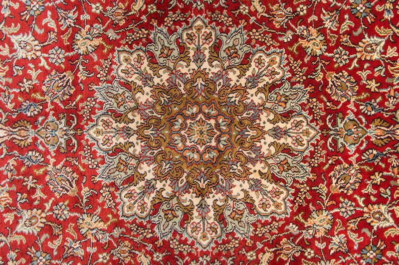 Seda da Caxemira Tapete 218x156cm - Tapete Oriental