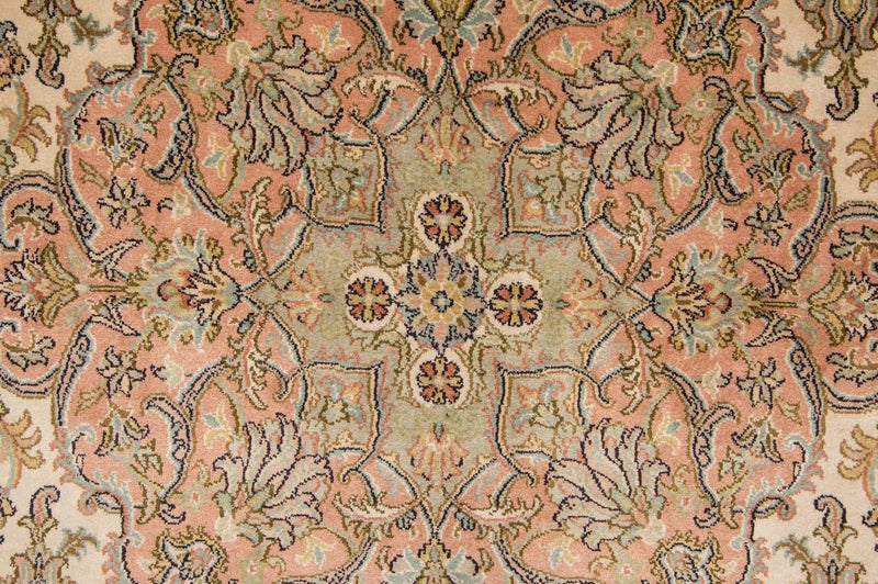 Seda da Caxemira Tapete 335x243cm - Tapete Oriental