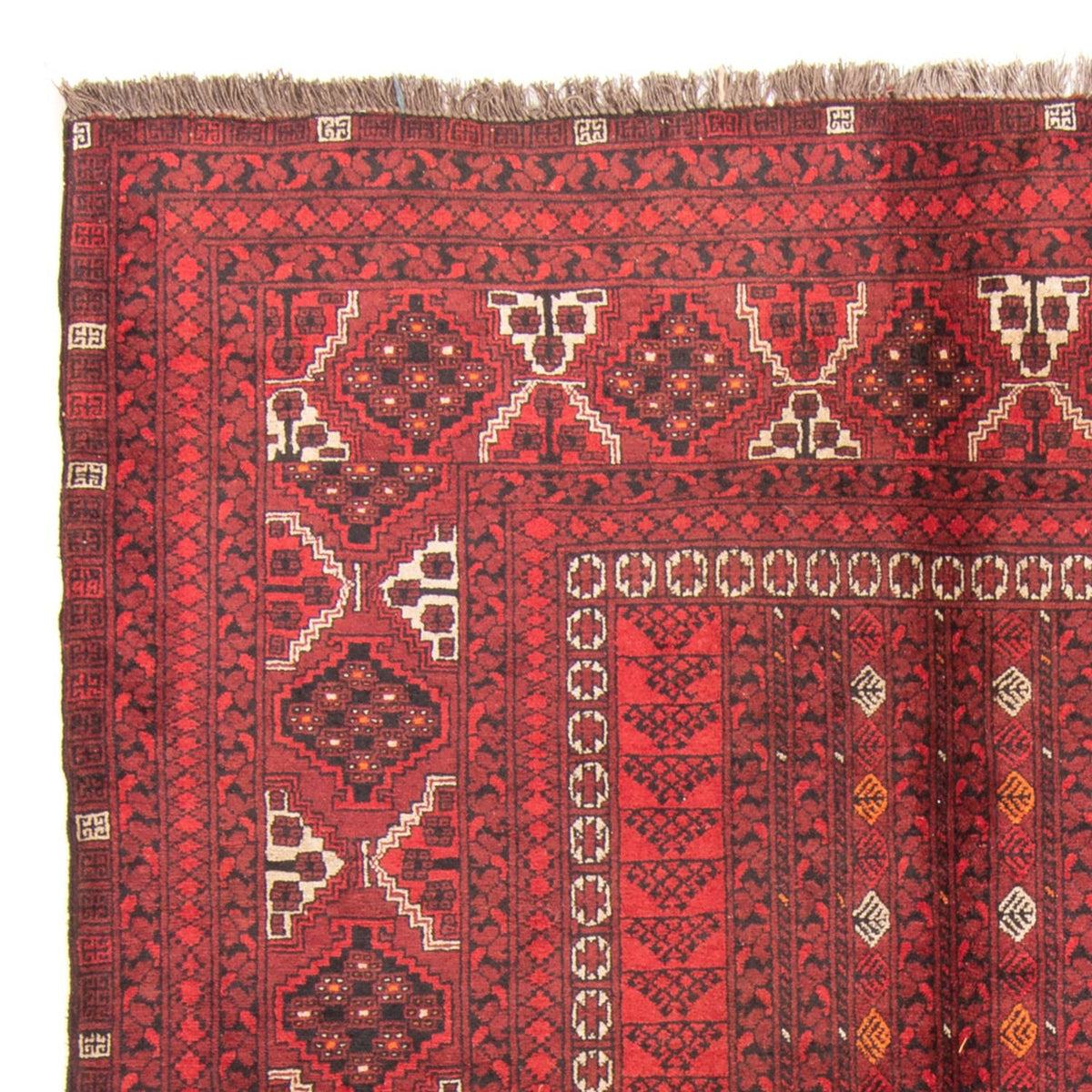 Tapete turquaman 164x238cm - Tapete persa - vermelho