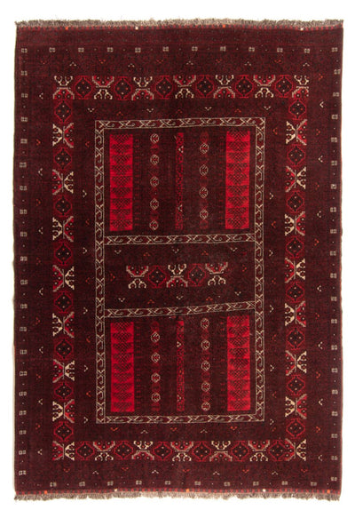 Tapete turquaman 158x224cm - Tapete persa - vermelho