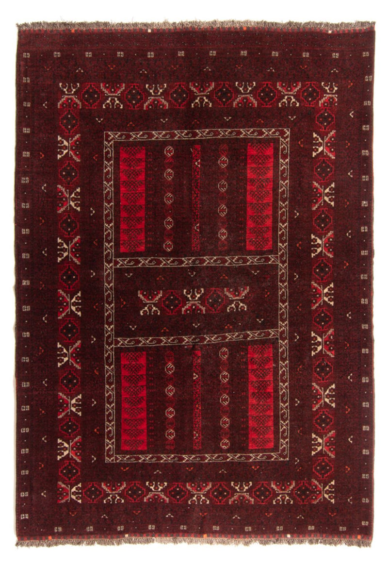 Tapete turquaman 158x224cm - Tapete persa - vermelho