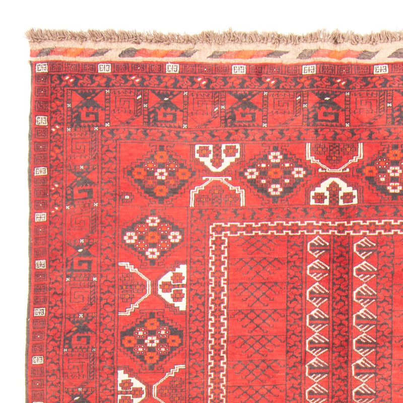 Tapete turquaman - 237 x 158 cm - vermelho