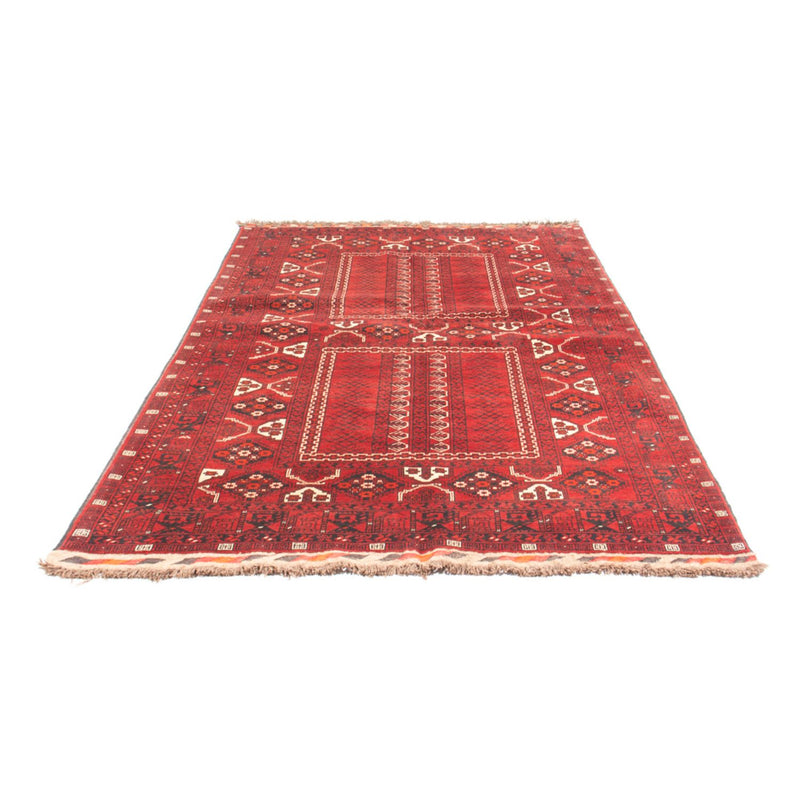 Tapete turquaman - 237 x 158 cm - vermelho