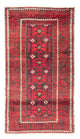 Corredor Tapete Baluch - 205 x 112 cm - vermelho