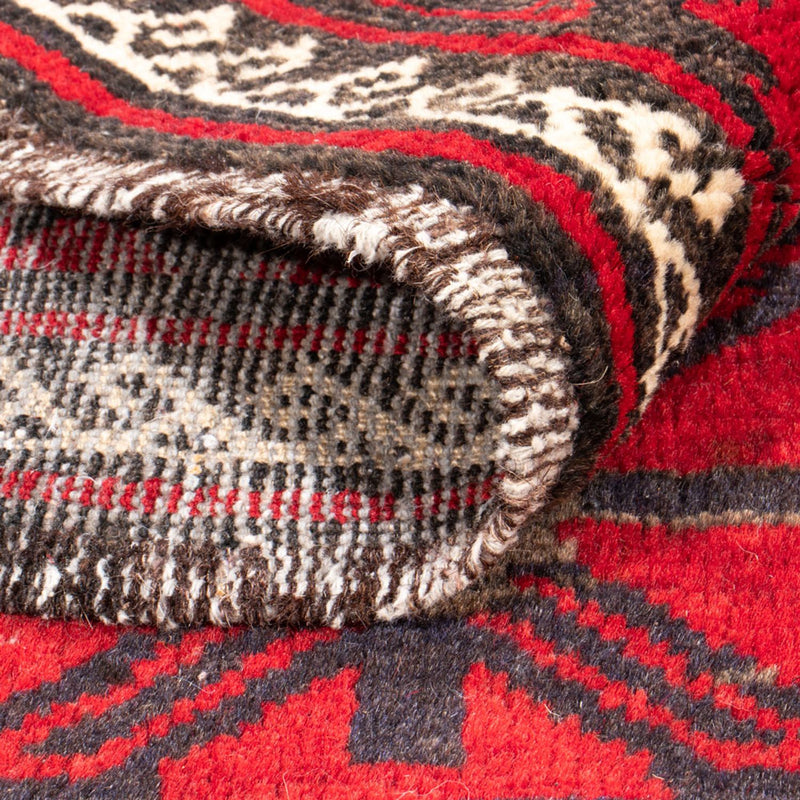 Corredor Tapete Baluch - 205 x 112 cm - vermelho