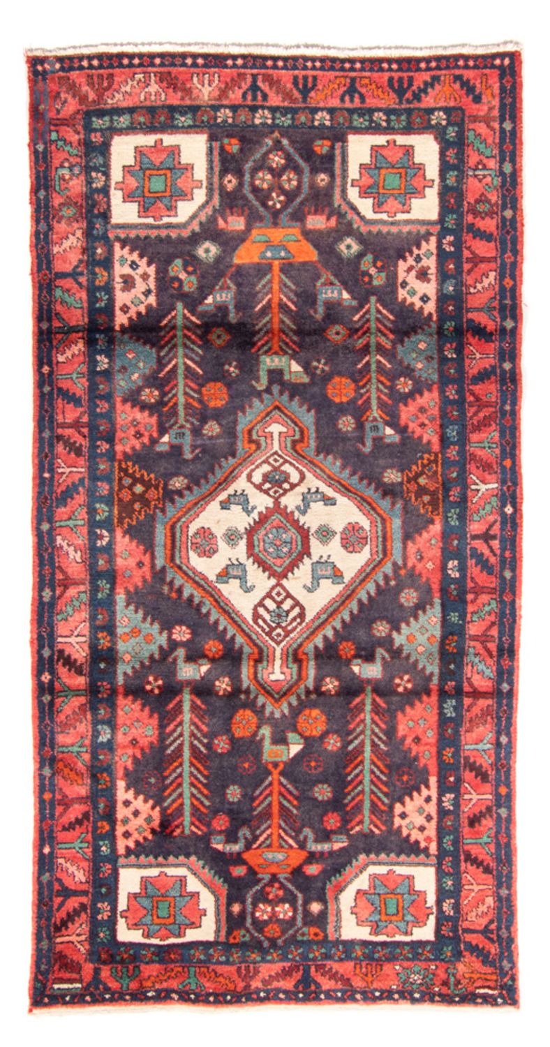 Corredor Tapete Persa - Nomadic - 225 x 112 cm - azul escuro
