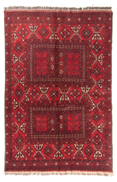 Tapete turquaman 158x228cm - Tapete persa - vermelho