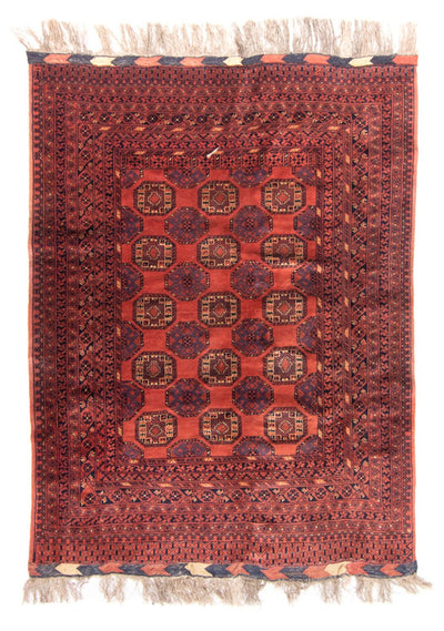Tapete turquaman 148x200cm - Tapete persa - vermelho