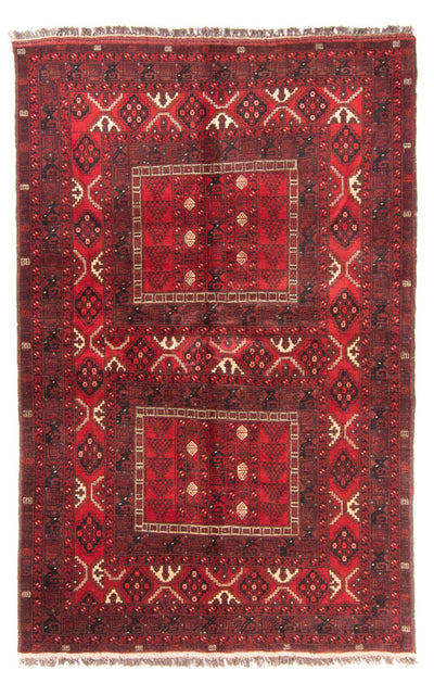 Tapete turquaman 158x244cm - Tapete persa - vermelho