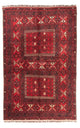 Tapete turquaman 158x244cm - Tapete persa - vermelho