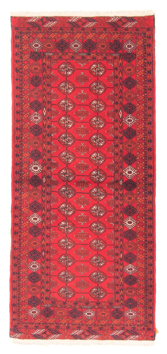 Corredor Tapete turquaman - 177 x 97 cm - vermelho