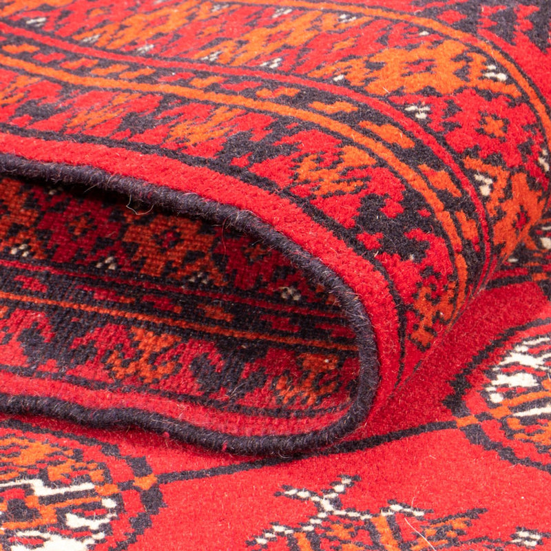 Corredor Tapete turquaman - 177 x 97 cm - vermelho