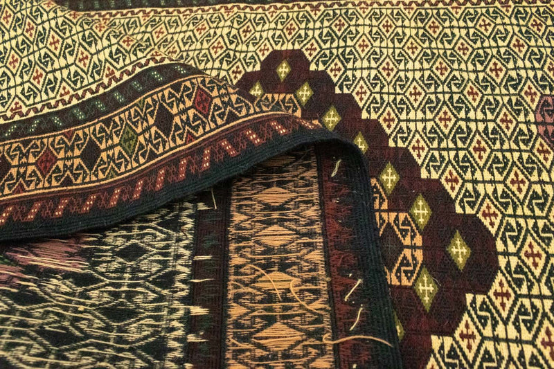 Kilim afegão Tapete 191x84cm