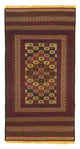Kilim afegão Tapete 169x87cm