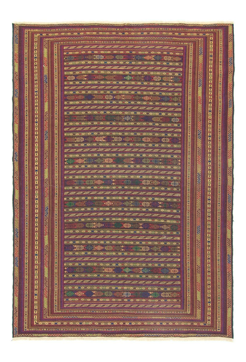 Kilim afegão Tapete 195x278cm