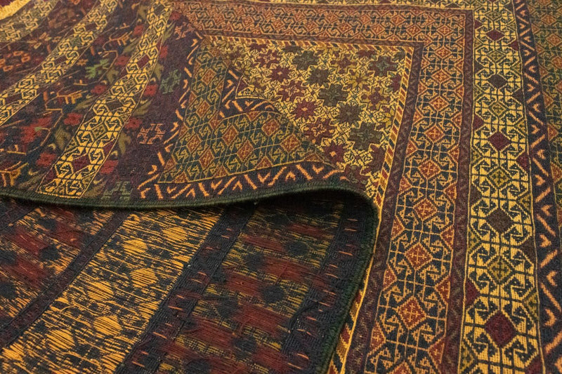 Kilim afegão Tapete 198x137cm