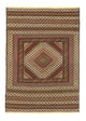 Kilim afegão Tapete 185x132cm