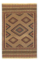 Kilim afegão Tapete 197x131cm