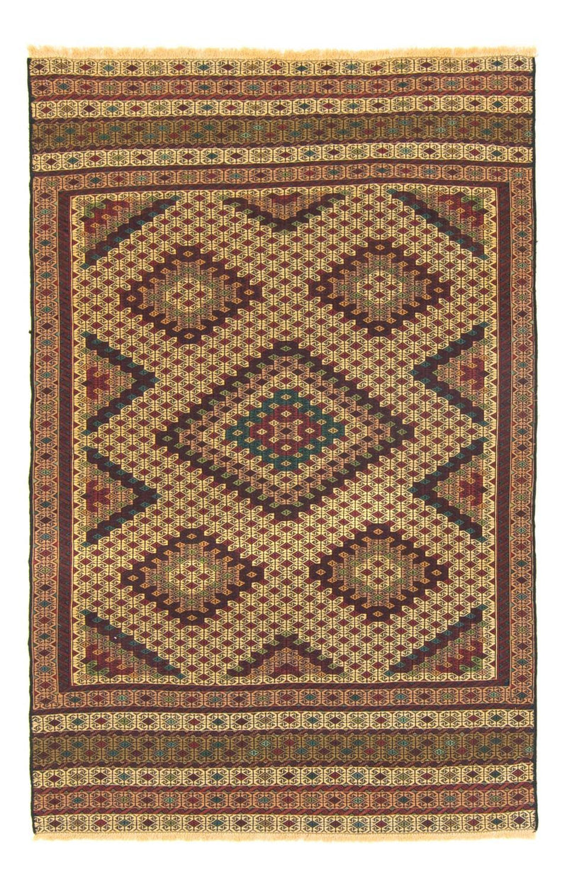 Kilim afegão Tapete 197x131cm