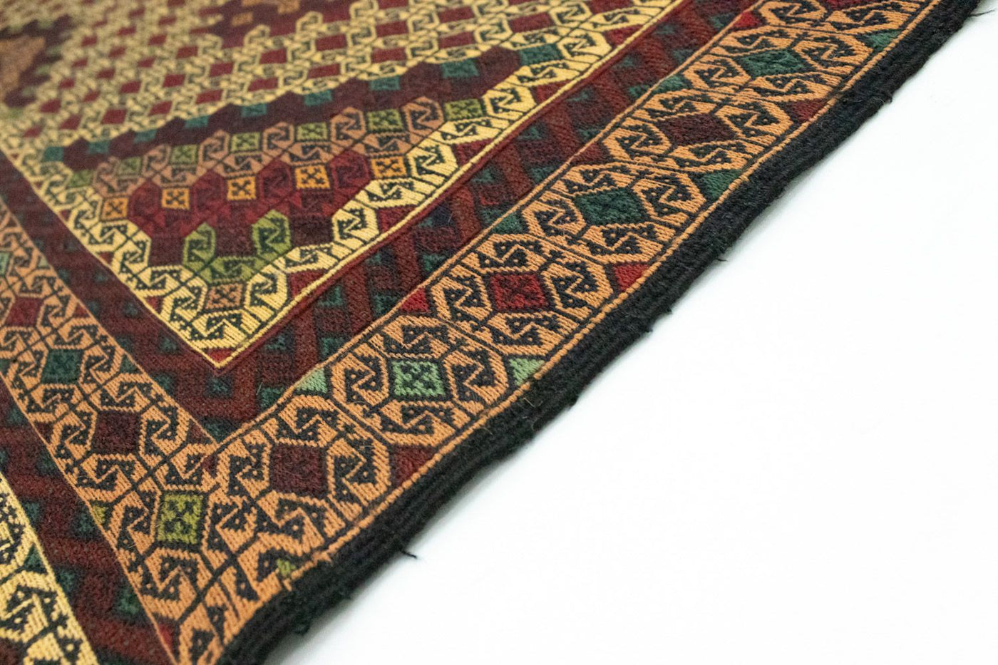 Kilim afegão Tapete 197x131cm