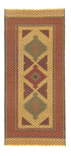 Kilim afegão Tapete 188x85cm