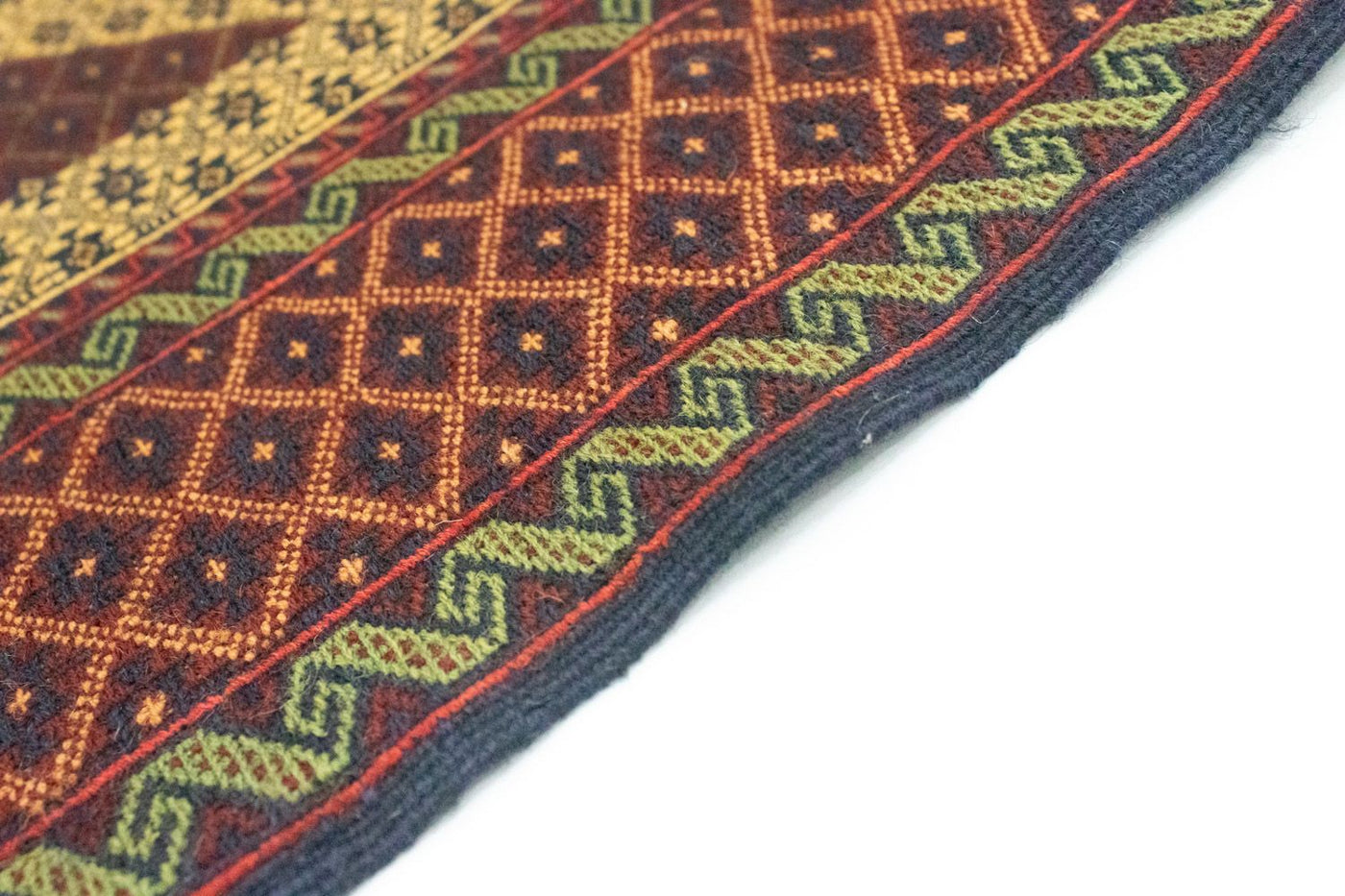 Kilim afegão Tapete 188x85cm