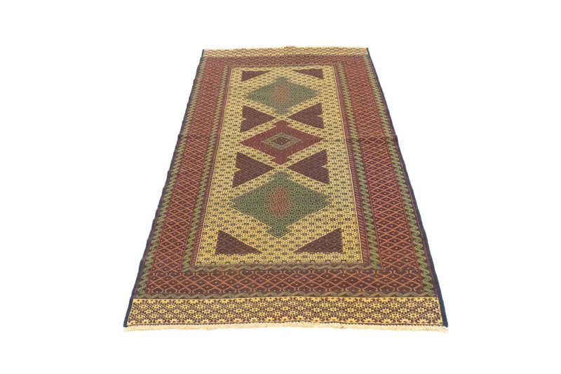 Kilim afegão Tapete 188x85cm