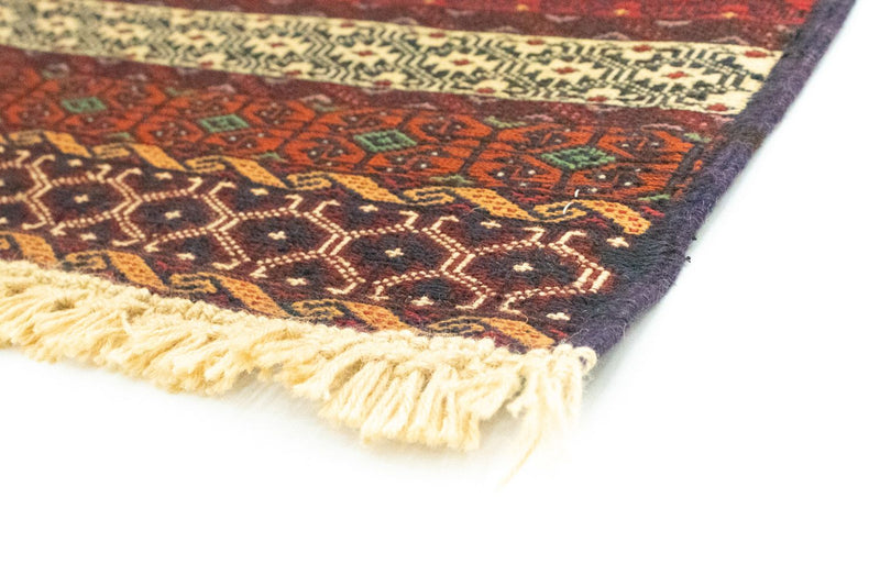 Kilim afegão Tapete 222x85cm
