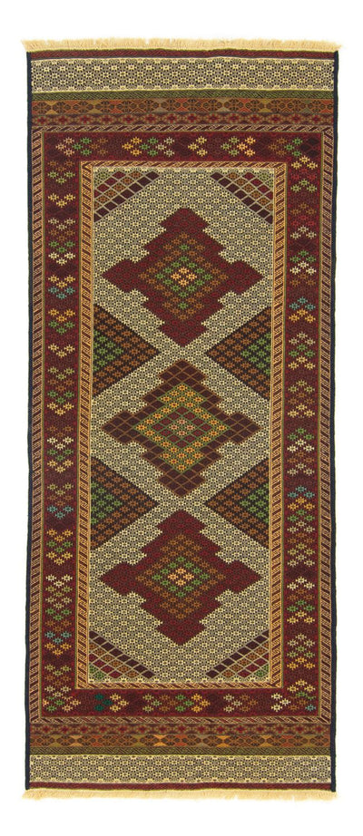 Kilim afegão Tapete 85x208cm