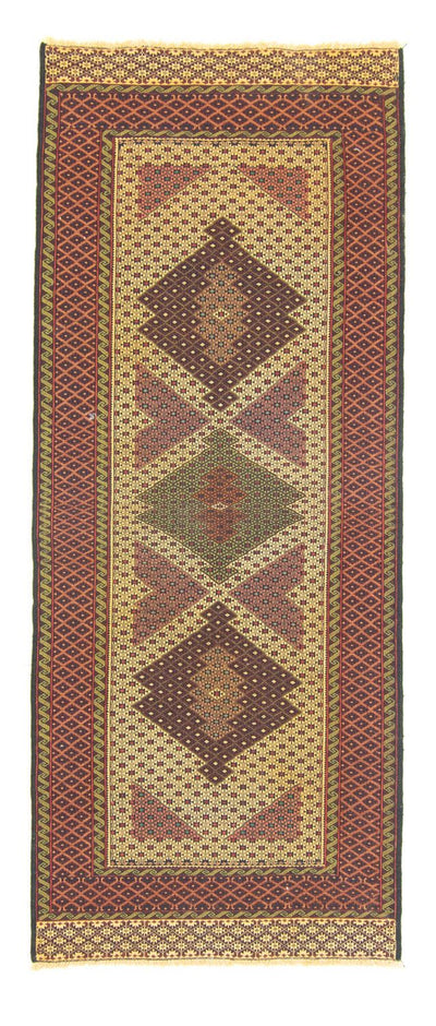 Kilim afegão Tapete 82x201cm