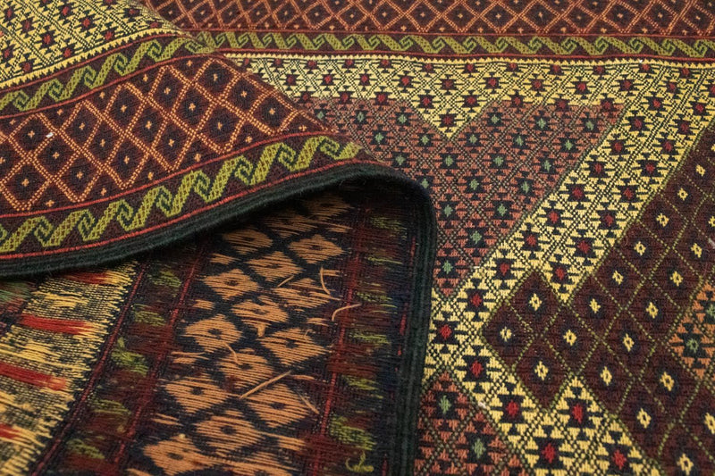 Kilim afegão Tapete 82x201cm