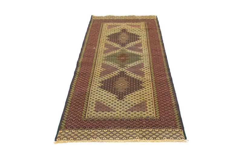 Kilim afegão Tapete 82x201cm