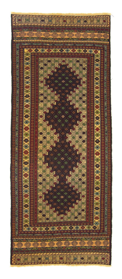 Kilim afegão Tapete 84x202cm