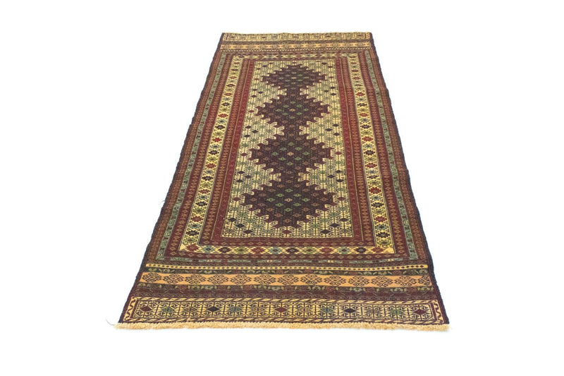 Kilim afegão Tapete 202x84cm