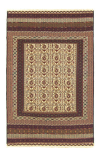 Tapete Kelim - Oriental - 188 x 121 cm - castanho – product image