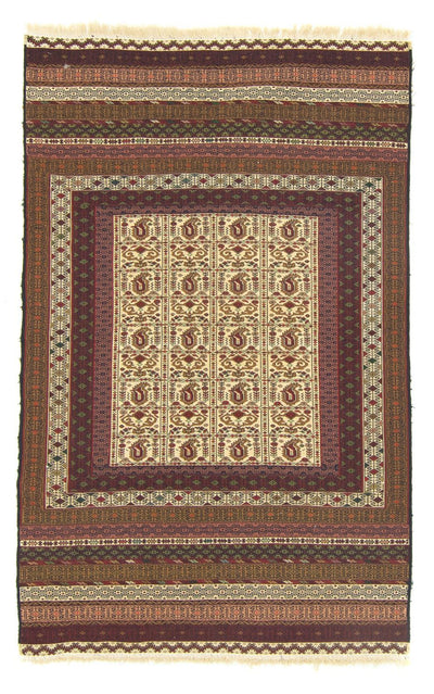 Kilim afegão Tapete 123x196cm