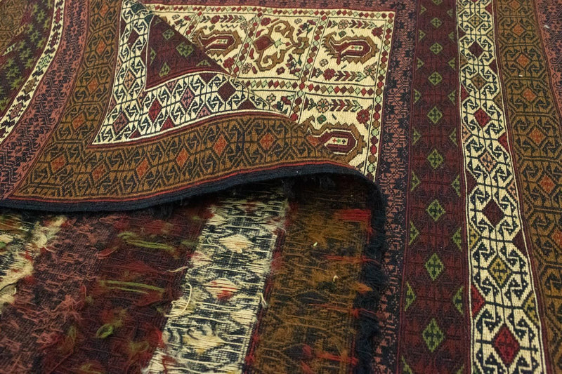 Kilim afegão Tapete 196x123cm