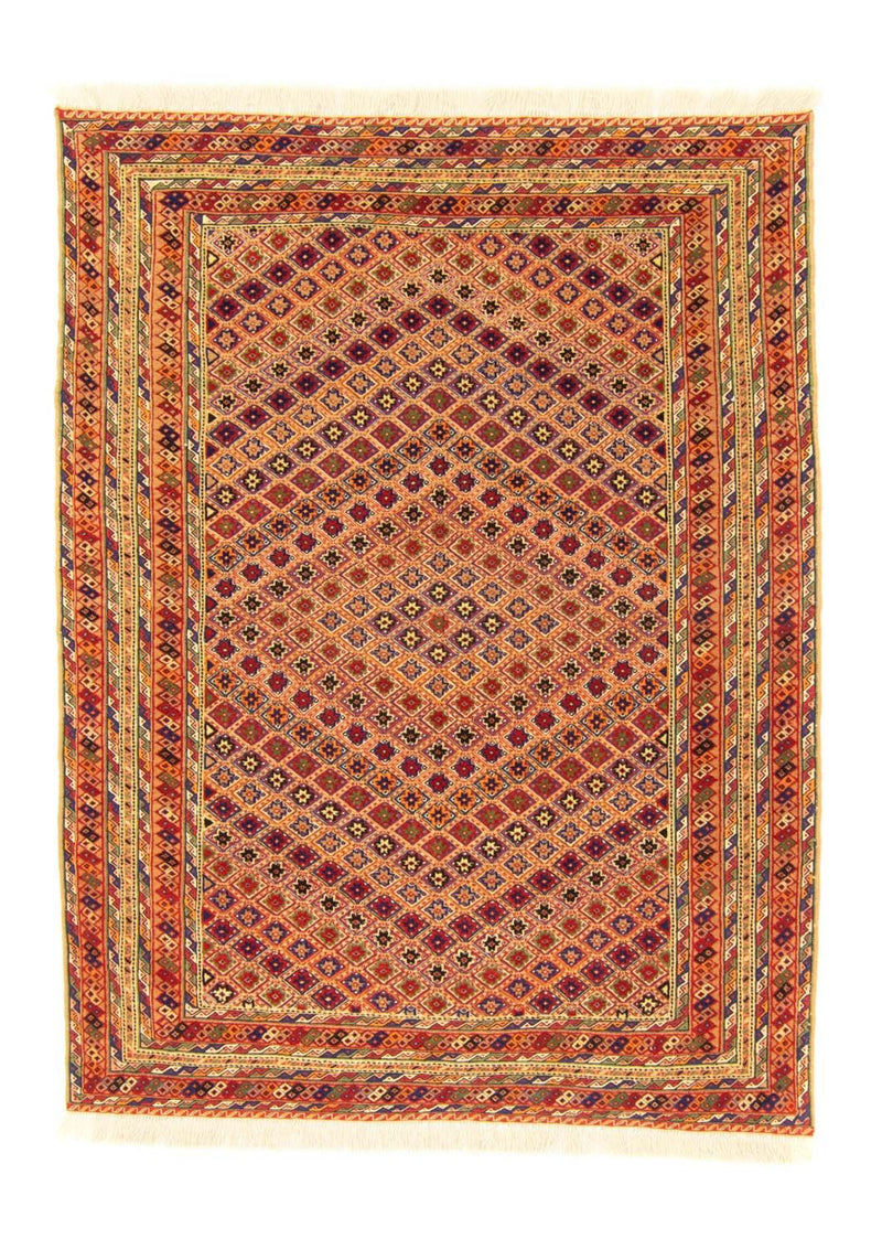 Kilim afegão Tapete 196x154cm