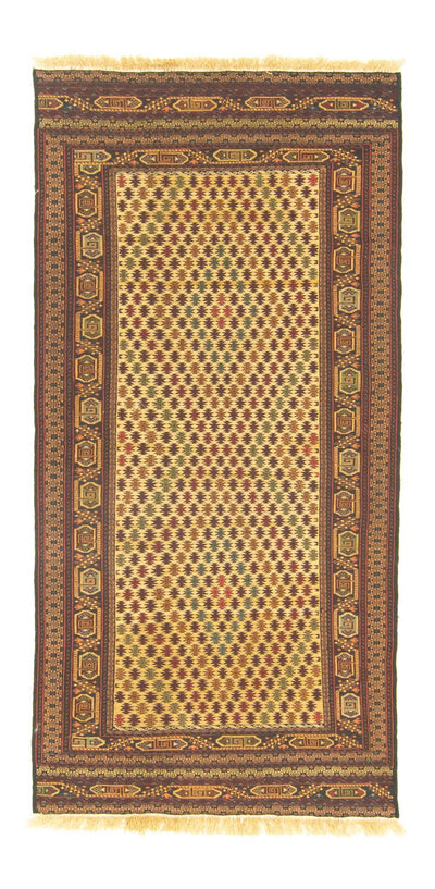 Kilim afegão Tapete 89x186cm