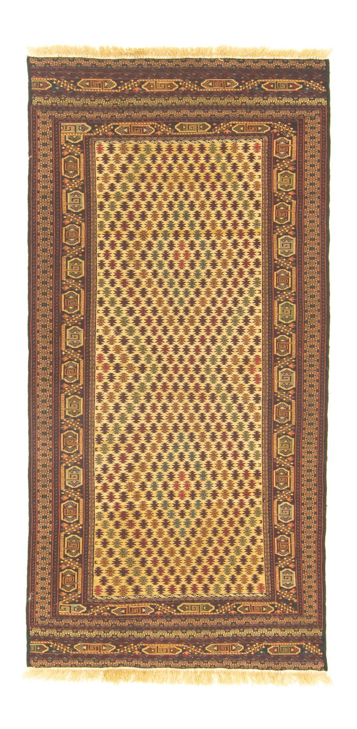 Kilim afegão Tapete 186x89cm