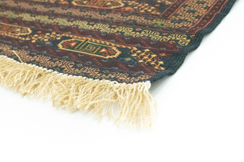Kilim afegão Tapete 186x89cm