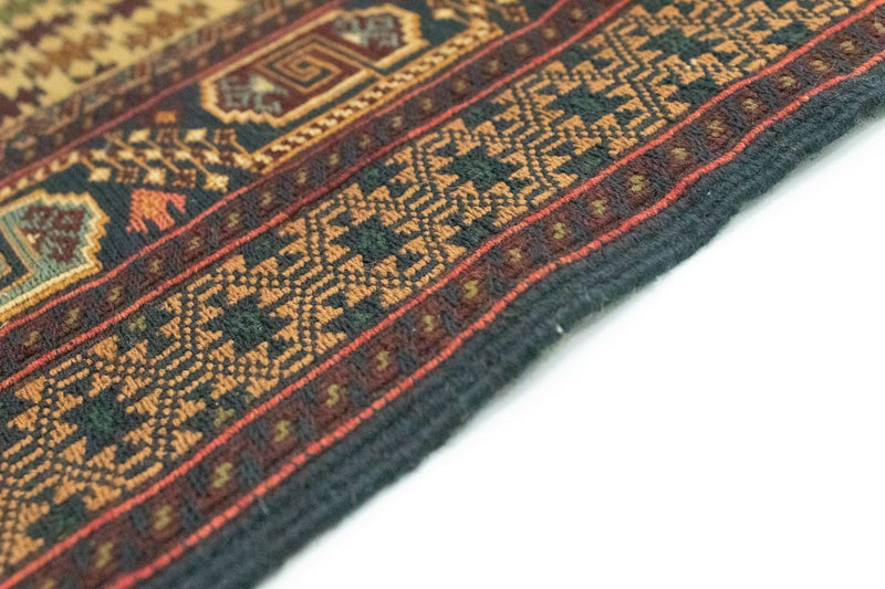 Kilim afegão Tapete 186x89cm