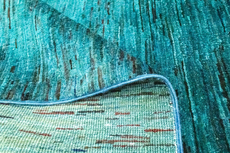 Tapete Ziegler - Moderno - 145 x 97 cm - azul petróleo